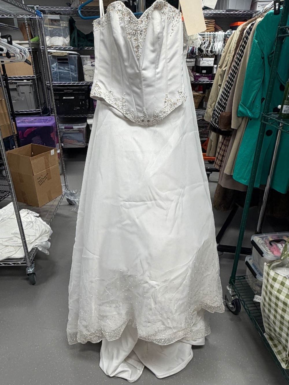 2 piece wedding dress